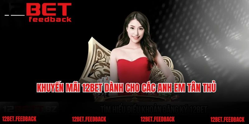 Khuyến mãi 12BET dành cho các anh em tân thủ 